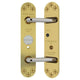 Perko Powermatic Controlled Concealed Door Closer - Brass