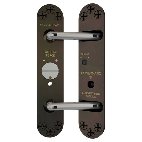 Perko Powermatic Controlled Concealed Door Closer - Bronze