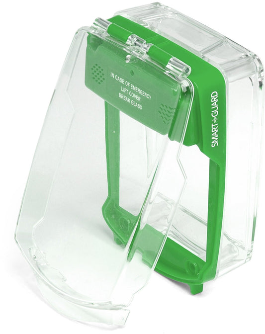 Surface Mounted Call Point Cover w/out Sounder (Green)