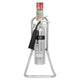 Chrome Metal Single Extinguisher Stand - In Stock - (REPLACEMENT DUE - UFMET1C)