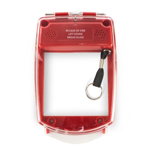 Waterproof Call Point Cover, Red, No Sounder, Surface Mount