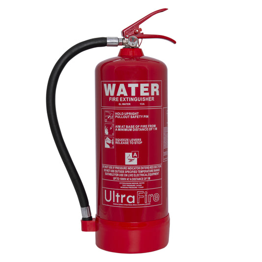 UltraFire 6ltr Water Fire Extinguisher