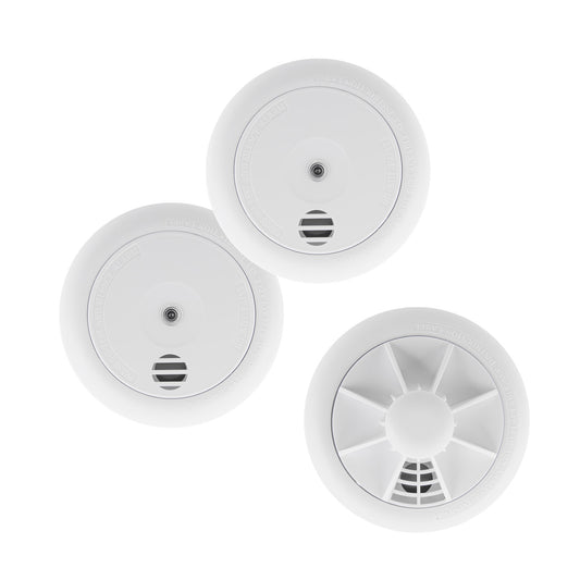 UltraFire 10 Year Wireless Home Fire Detection Kit 1H 2S