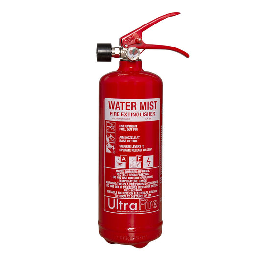 UltraFire 1.4L Water Mist Fire Extinguisher