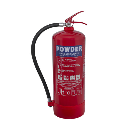 UltraFire 9kg ABC Powder Fire Extinguisher