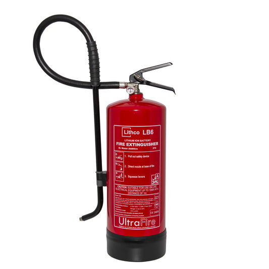 UltraFire Lithco 6ltr P Foam Lithium-Ion Fire Extinguisher