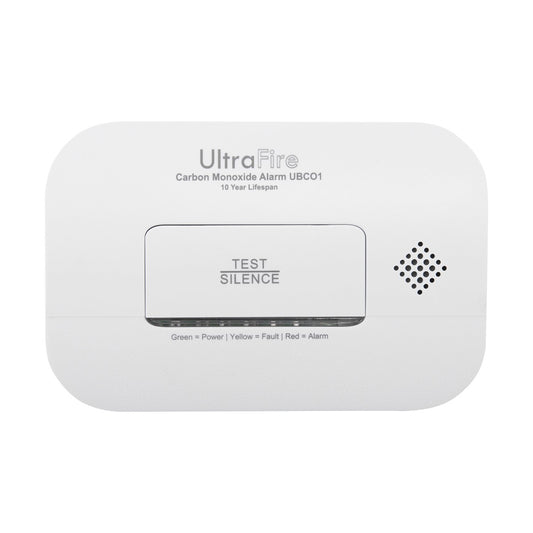 UltraFire Battery Operated LED Carbon Monoxide Alarm