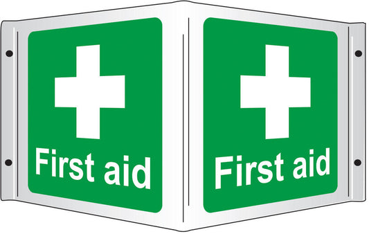 Panoramic Sign - First Aid